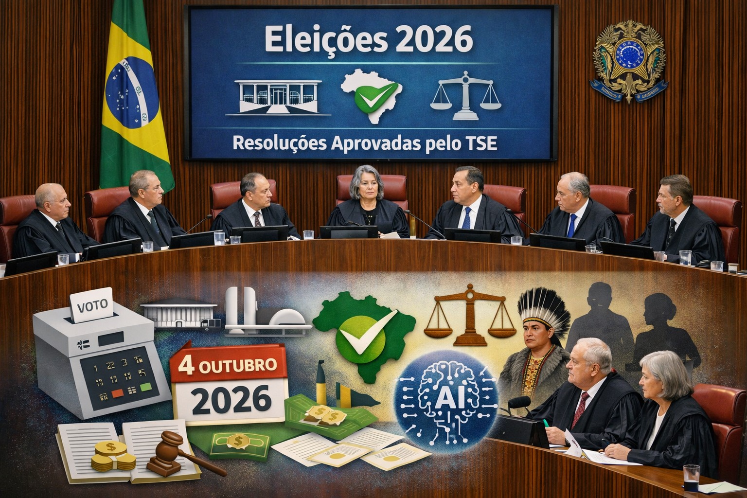 Foto da reportagem TSE amplia combate à desinformação, atualiza propaganda eleitoral e cria norma unificada para o eleitor