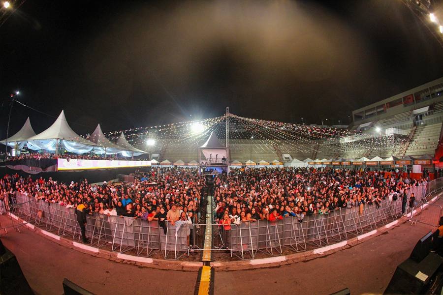 Foto da reportagem Segurança reforçada garante primeira semana do Arraial da Arena sem registros de roubos e furtos